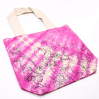 Bolsa de Algodon Natural con Diseño "Tie Dye"