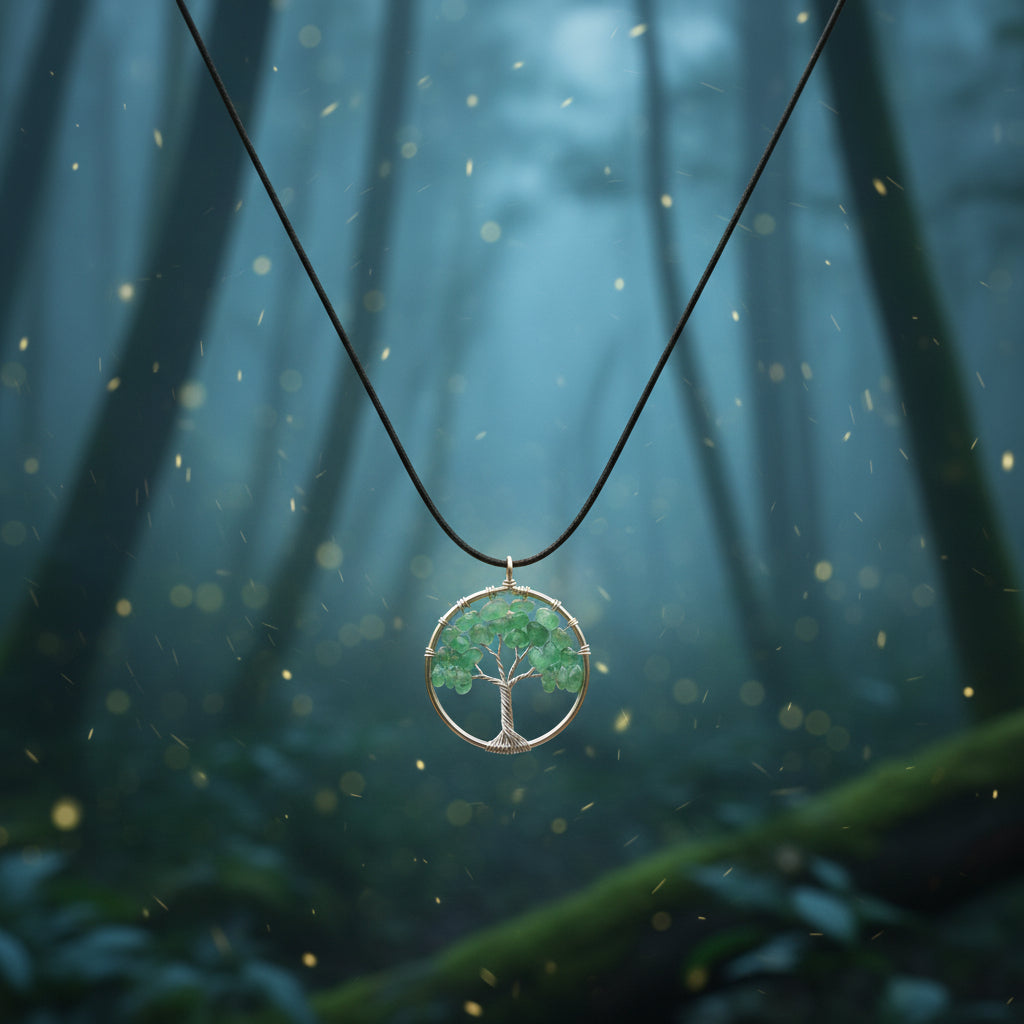 Colgante Árbol de la Vida - Jade 4