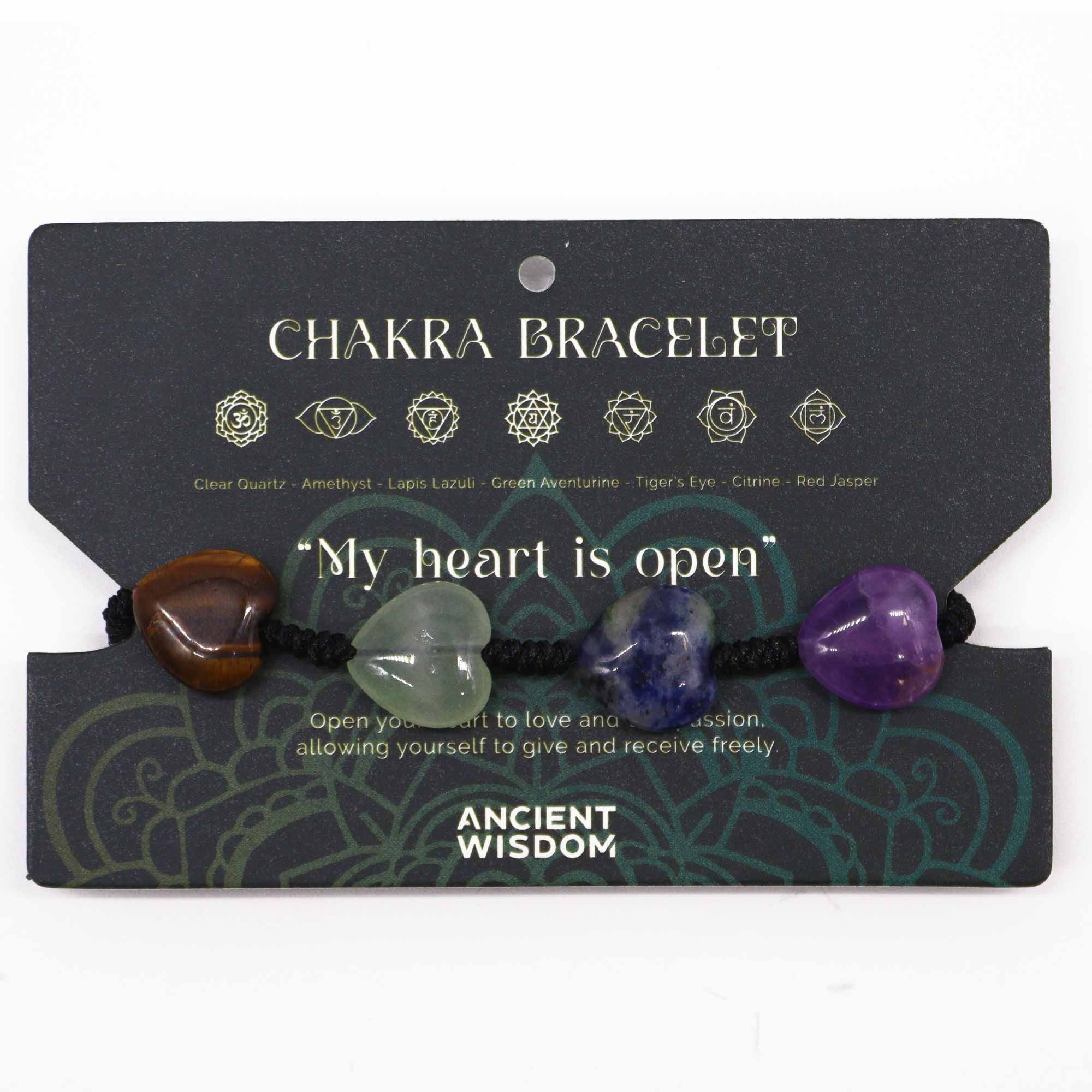Pulsera de los 7 Chakras – Ajustable con Piedras Naturales ( 7 modelos )
