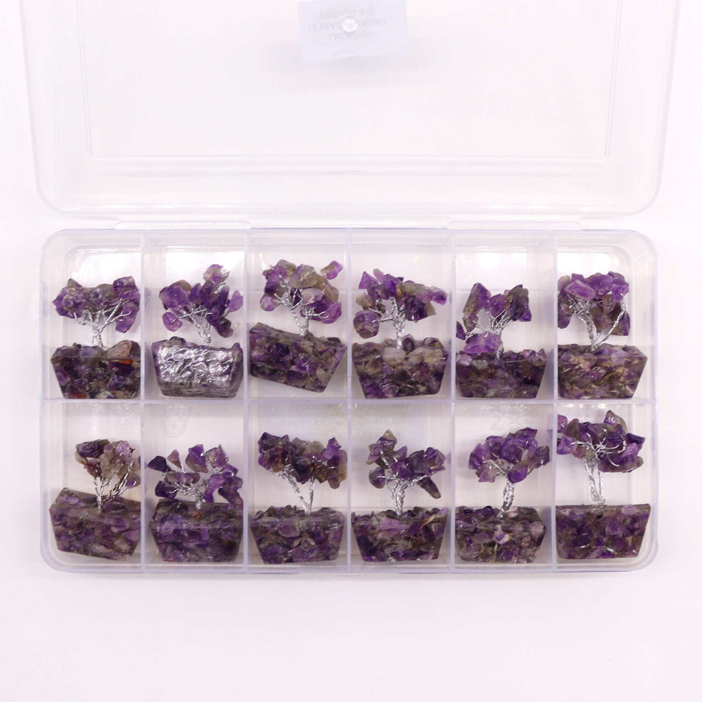 Mini Árboles de Piedras Preciosas ( 20 modelos )