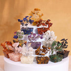 Mini Árboles de Piedras Preciosas ( 20 modelos )