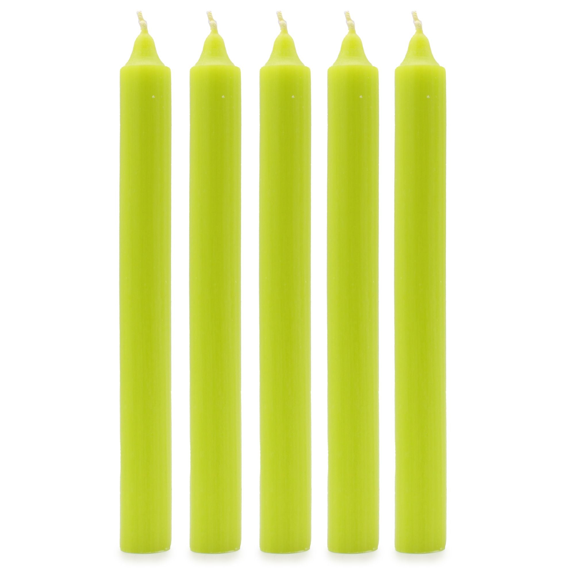Velas a granel color sólido - Rústico - Paquete de 10 ( 15 colores )