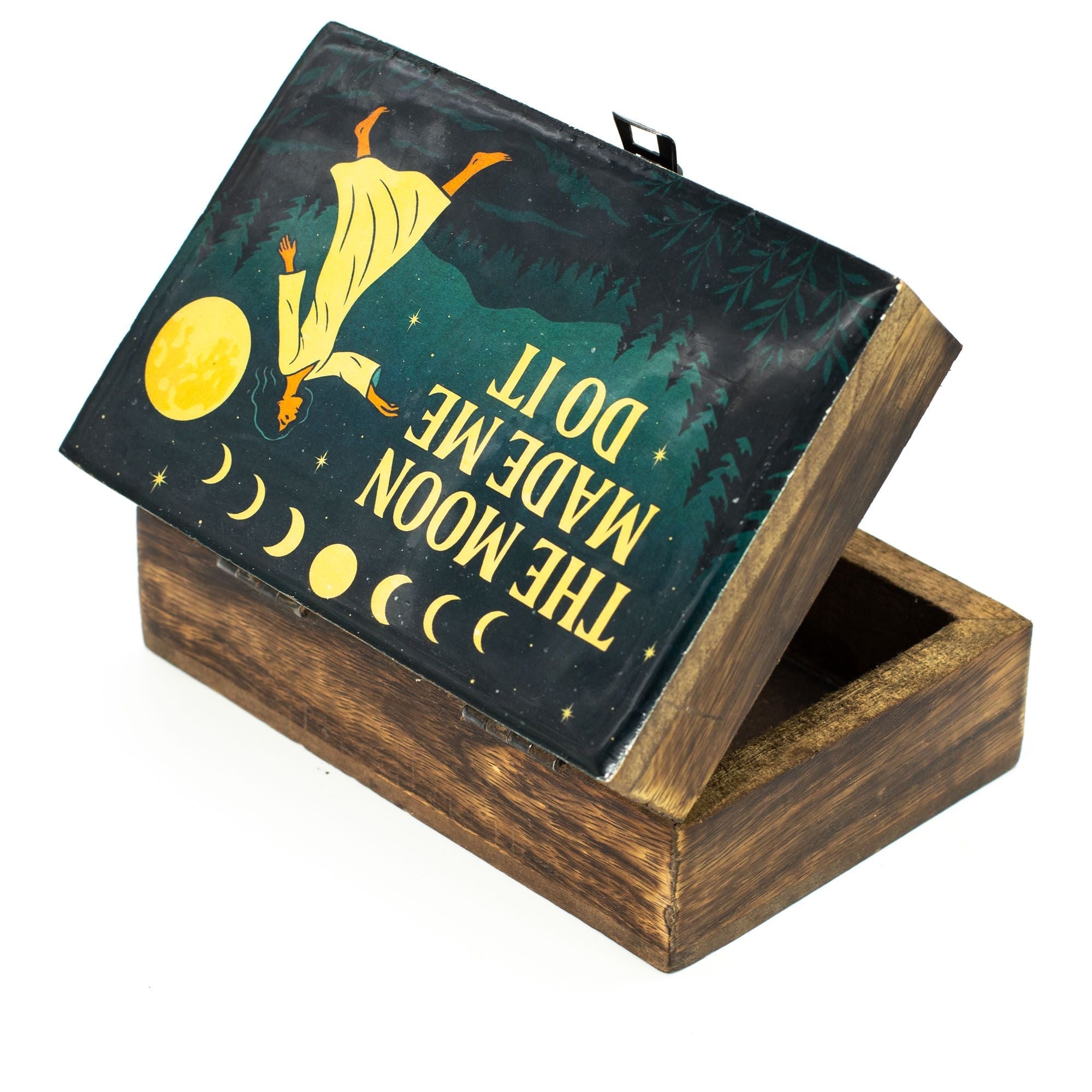 Caja de Madera con Acabado Cerámico (Artesanal) ( 22 modelos diferentes )