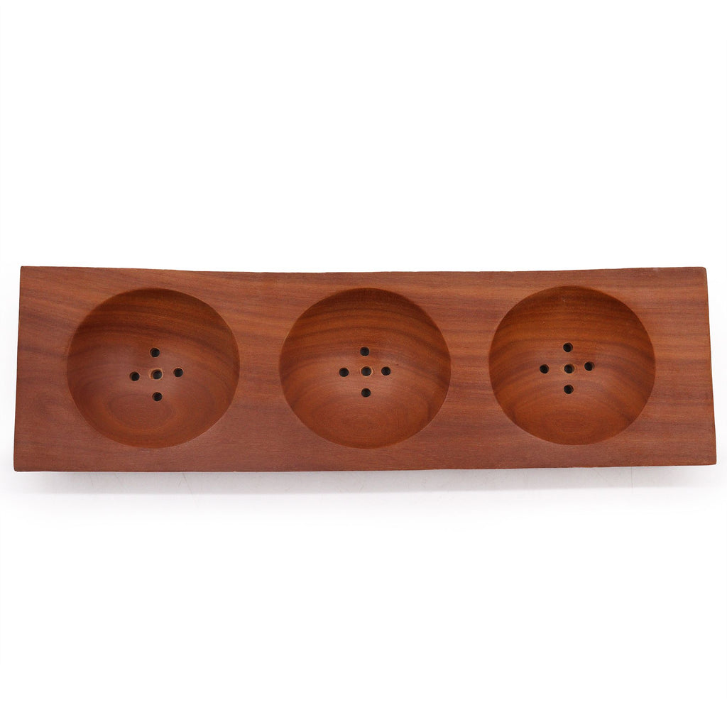 Jaboneras de Madera de Caoba ( 7 modelos )