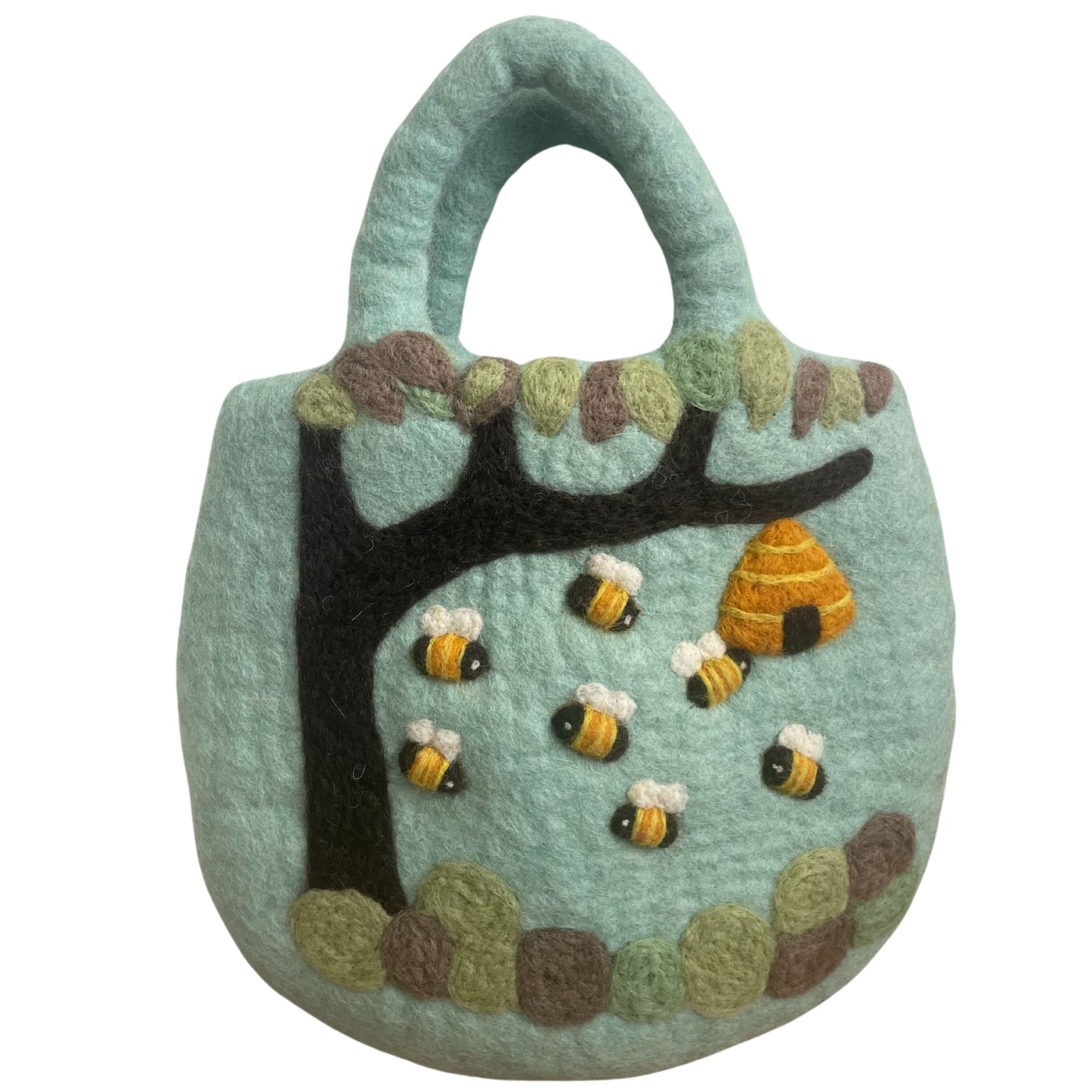 Bolsos y Estuches (15cm-12cm) de Fieltro Natural ( 20 modelos )