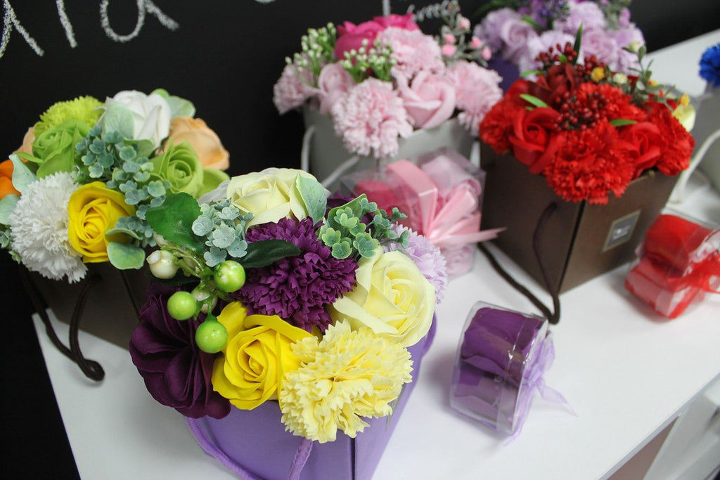 Bouquet Flores Jabón ( 10 modelos )