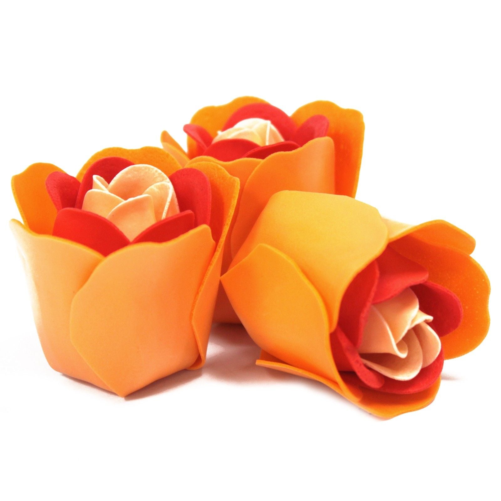 Set de 3 Flores de Jabón Caja Corazón ( 7 modelos )