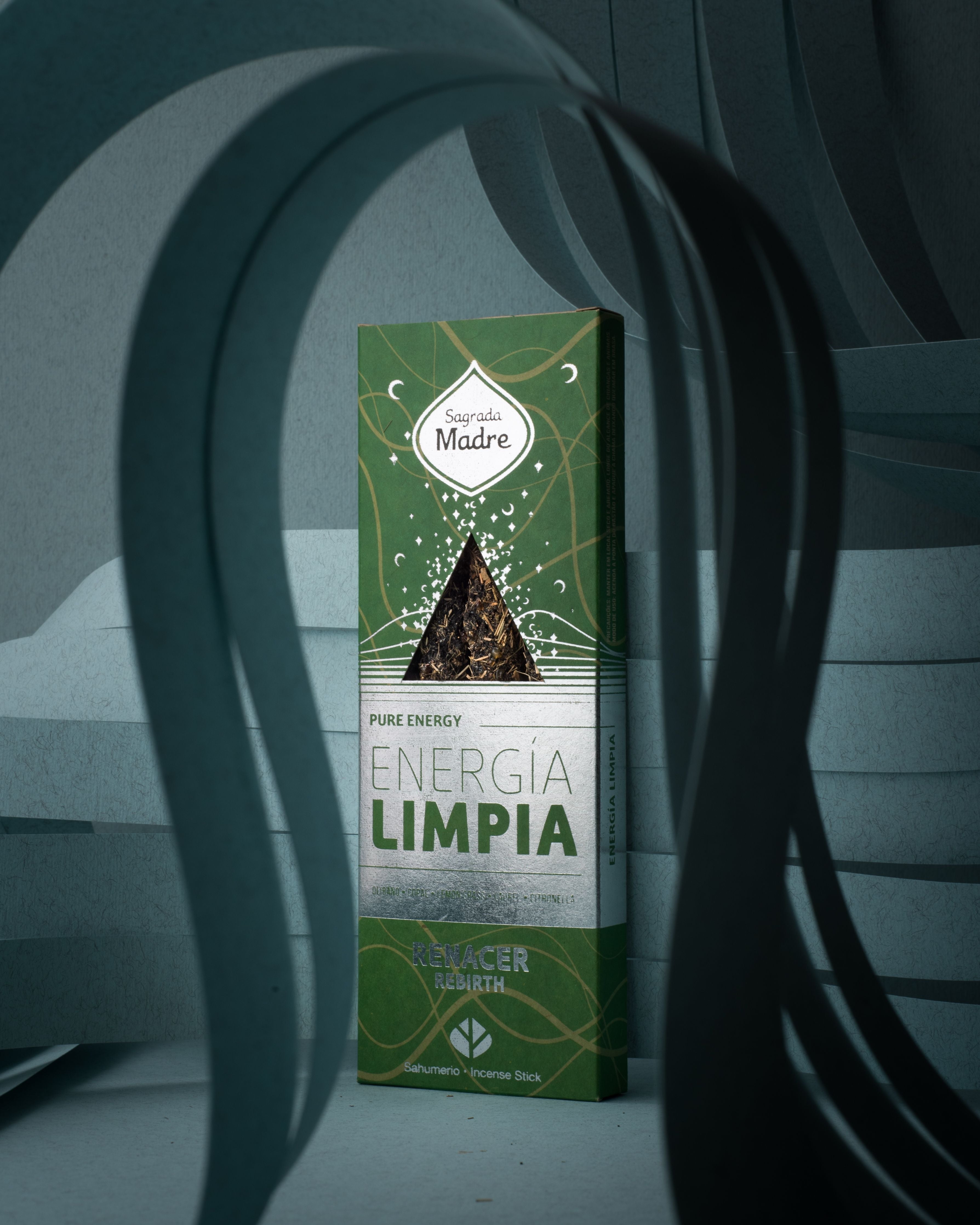 Incienso Sahumerio Energia Limpia ( 4 vaiantes )