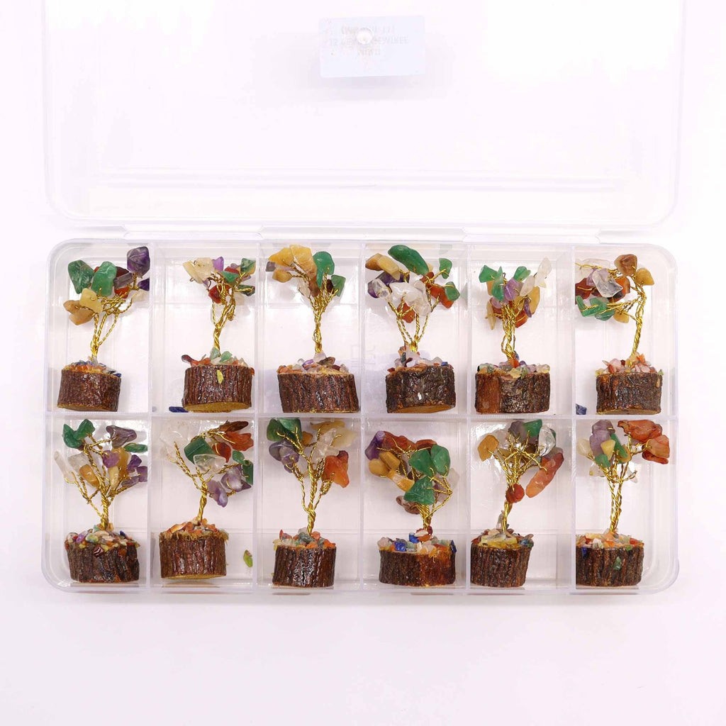 Mini Árboles de Piedras Preciosas ( 20 modelos )
