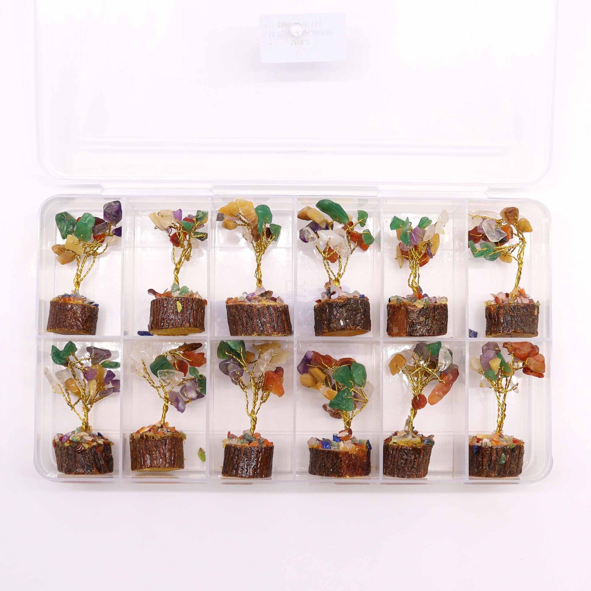 Mini Árboles de Piedras Preciosas ( 20 modelos )