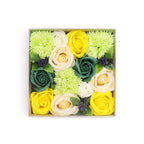 Flores de Jabón Celebraciones y Festejos - Caja Cuadrada ( 5 modelos )