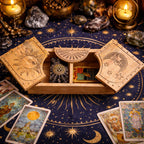 Caja de Tarot de Madera con Compartimentos ( 12 fabulosos modelos diferentes )