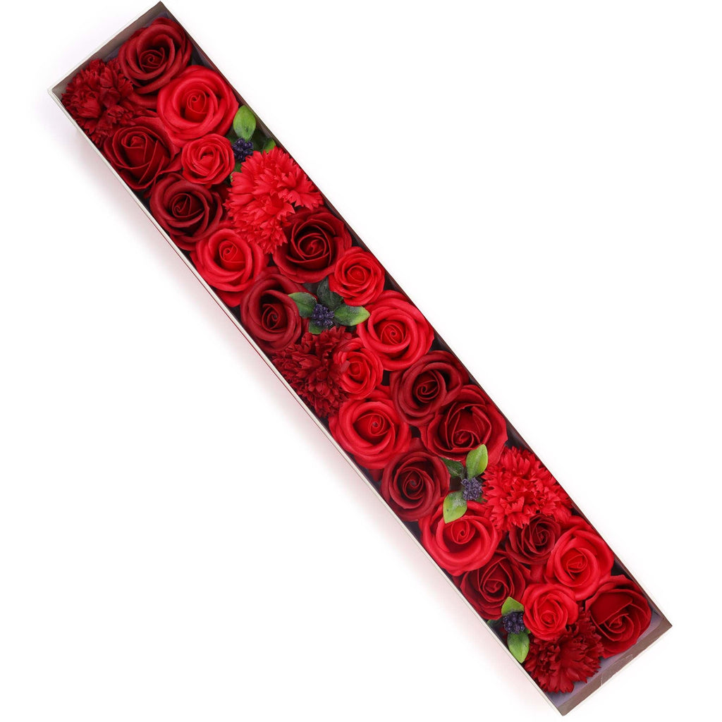 Flores de Jabón Celebraciones y Festejos -  Caja Extra Larga ( 7 modelos diferentes )