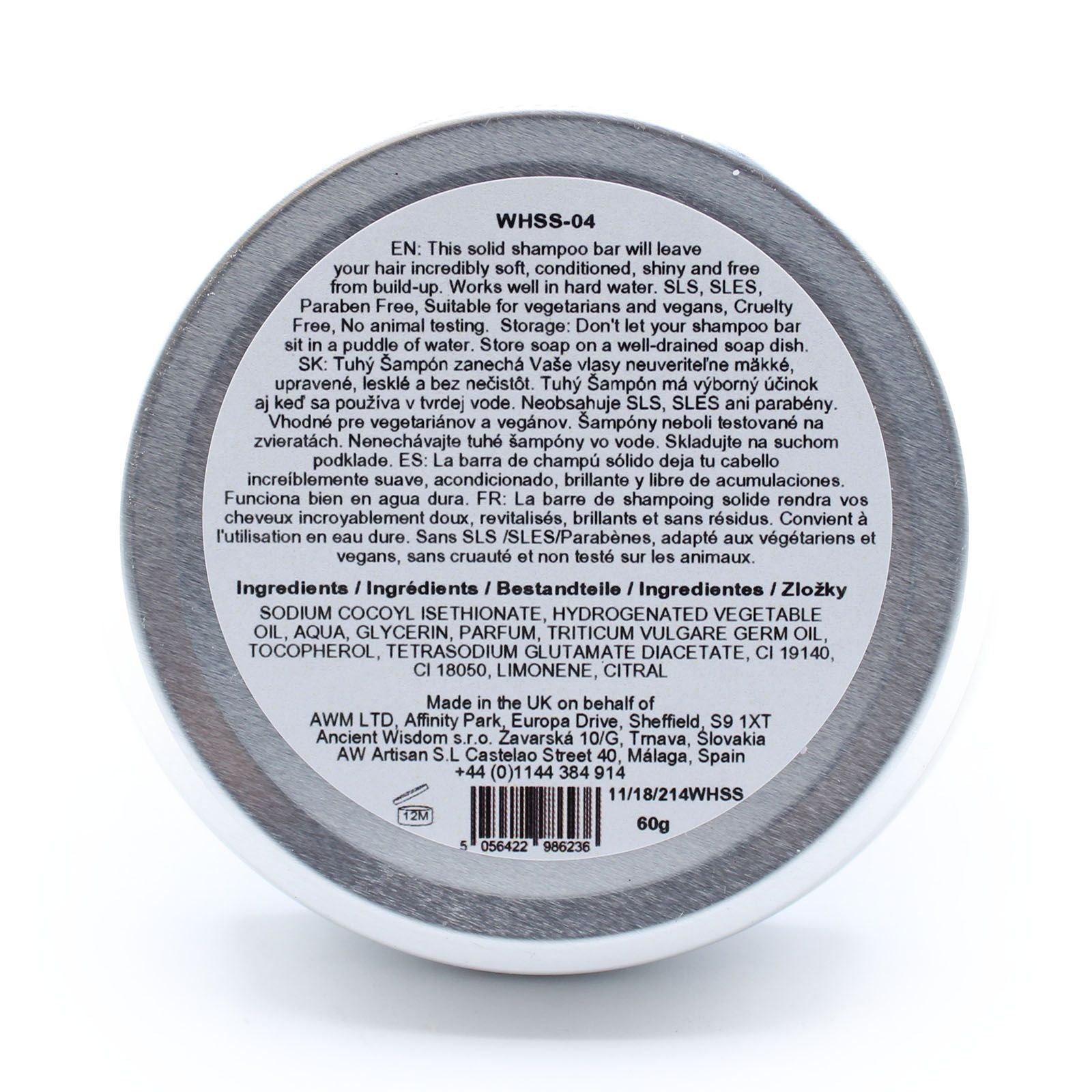 Champú Sólido Natural ( 7 variantes )