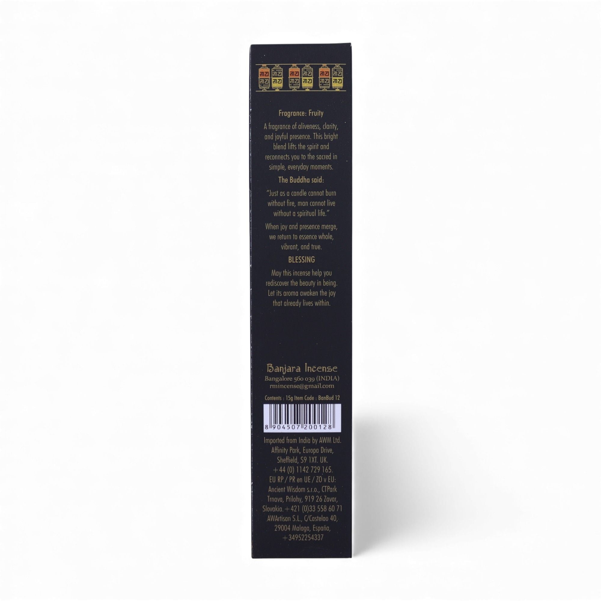 Incienso Banjara Buddha - Intencional ( 11 variantes )