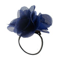 Anillos difusores de chiffon con fragancia - Azul marino