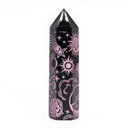 Punta de Obsidiana Negra Natural ( 5 modelos )