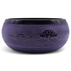 Cuenco tibetano en forma de hongo - Purple Haze (23x10,5 cm, 1,3 kg)