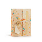Mini Lokta Mixed Colour Cotton Notebook Lrg (12x8cm) 40 leafs