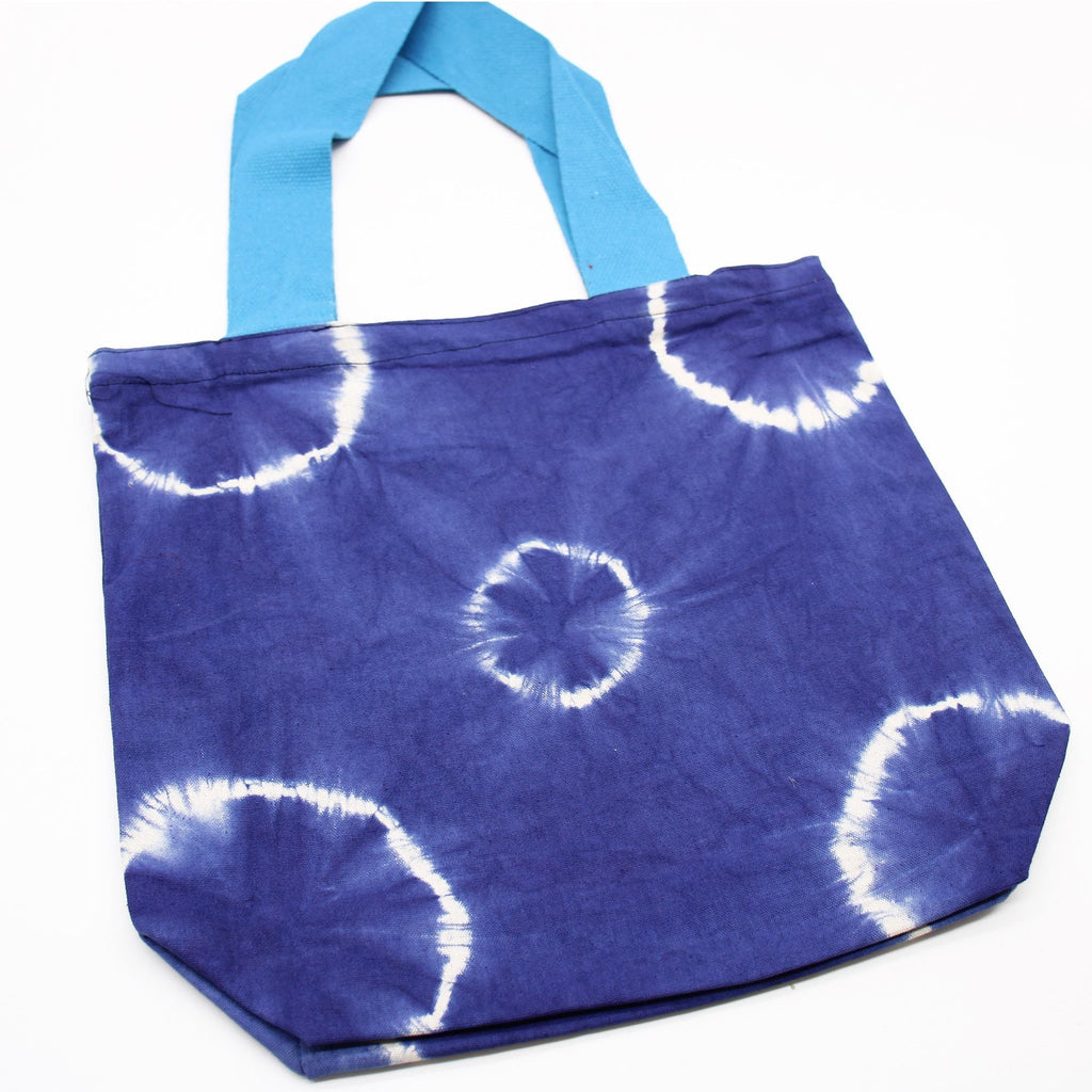 Bolsa de Algodon Natural con Diseño "Tie Dye"