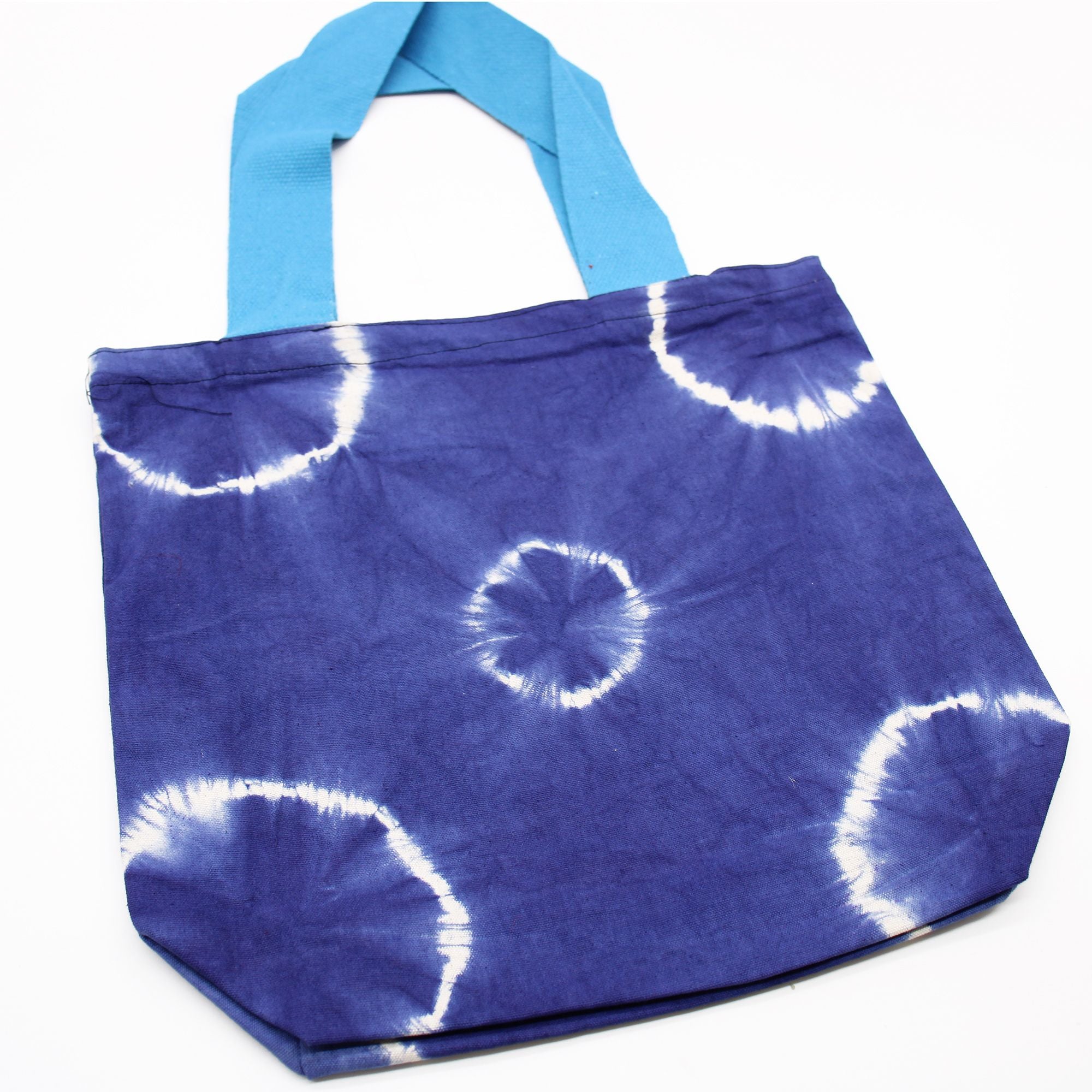 Bolsa de Algodon Natural con Diseño "Tie Dye"