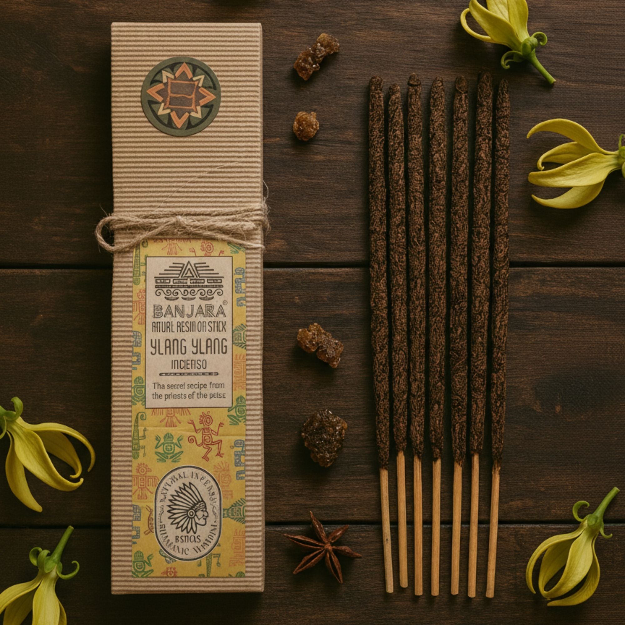 Resina ritual en palito - Ylang Ylang