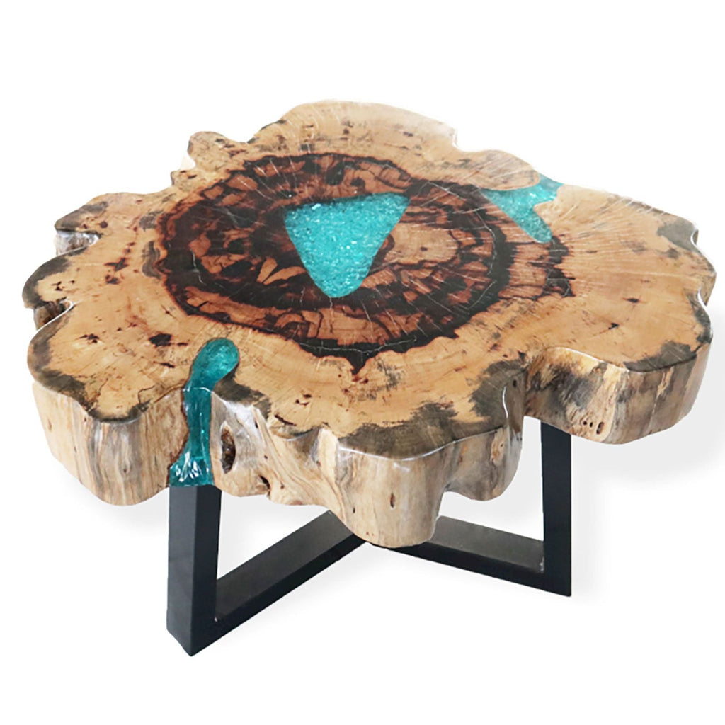 Mesa de Café de Tamarindo y resina