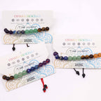 Pulsera de los 7 Chakras – Ajustable con Piedras Naturales ( 7 modelos )