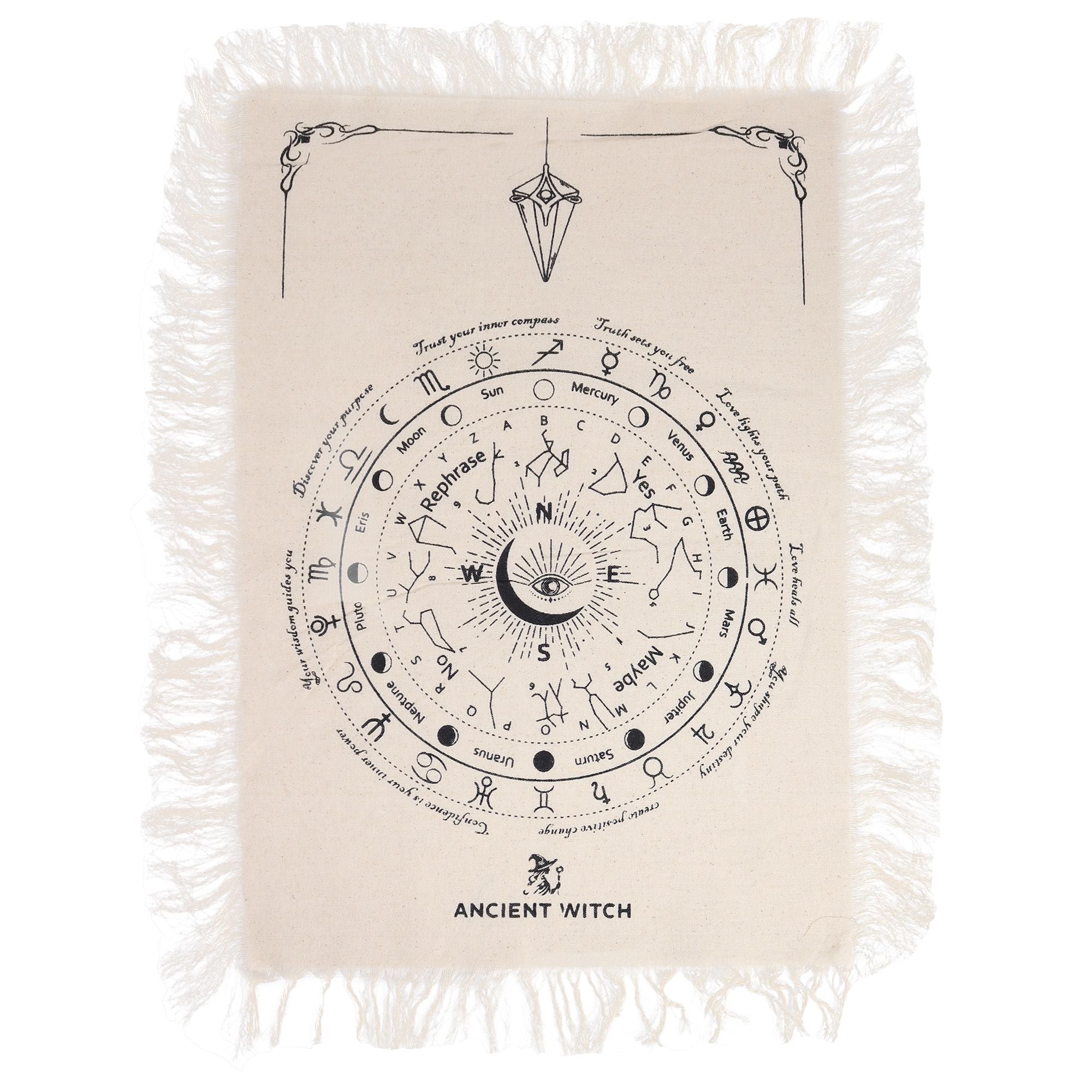 Paño Ritual y de Adivinación Ancient Witch (Algodón 30x46,5 cm)( 8 modelos )