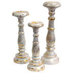 Candelabro Vintage de Madera para Vela ( 7 modelos donde elegir )
