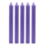 Velas a Granel de Color Sólido - Lila Rústica - Paquete de 10