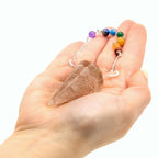 Péndulo de Orgonita 7 Chakras (Hecho a Mano) ( 12 modelos )