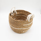 Cestas de Hoja de Plátano y Hierba Marina