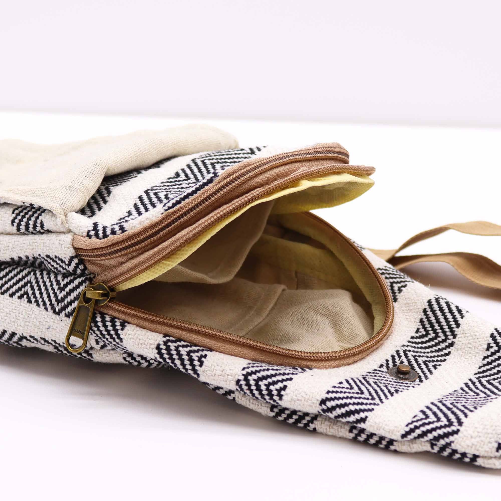 Bolso Bandolera de Algodón Natural ( 6 modelos )