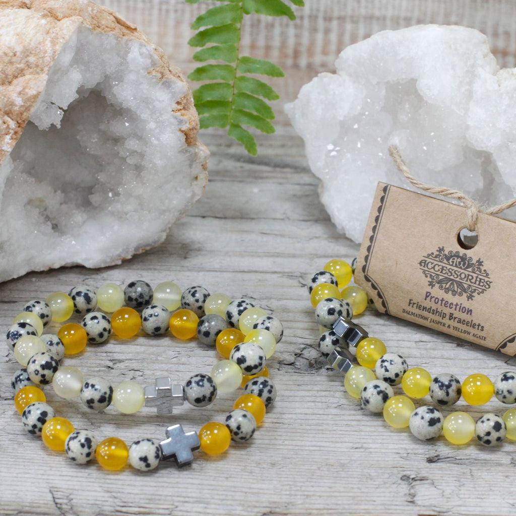 Set de Pulseras de la Amistad – Piedras Naturales ( 7 modelos )