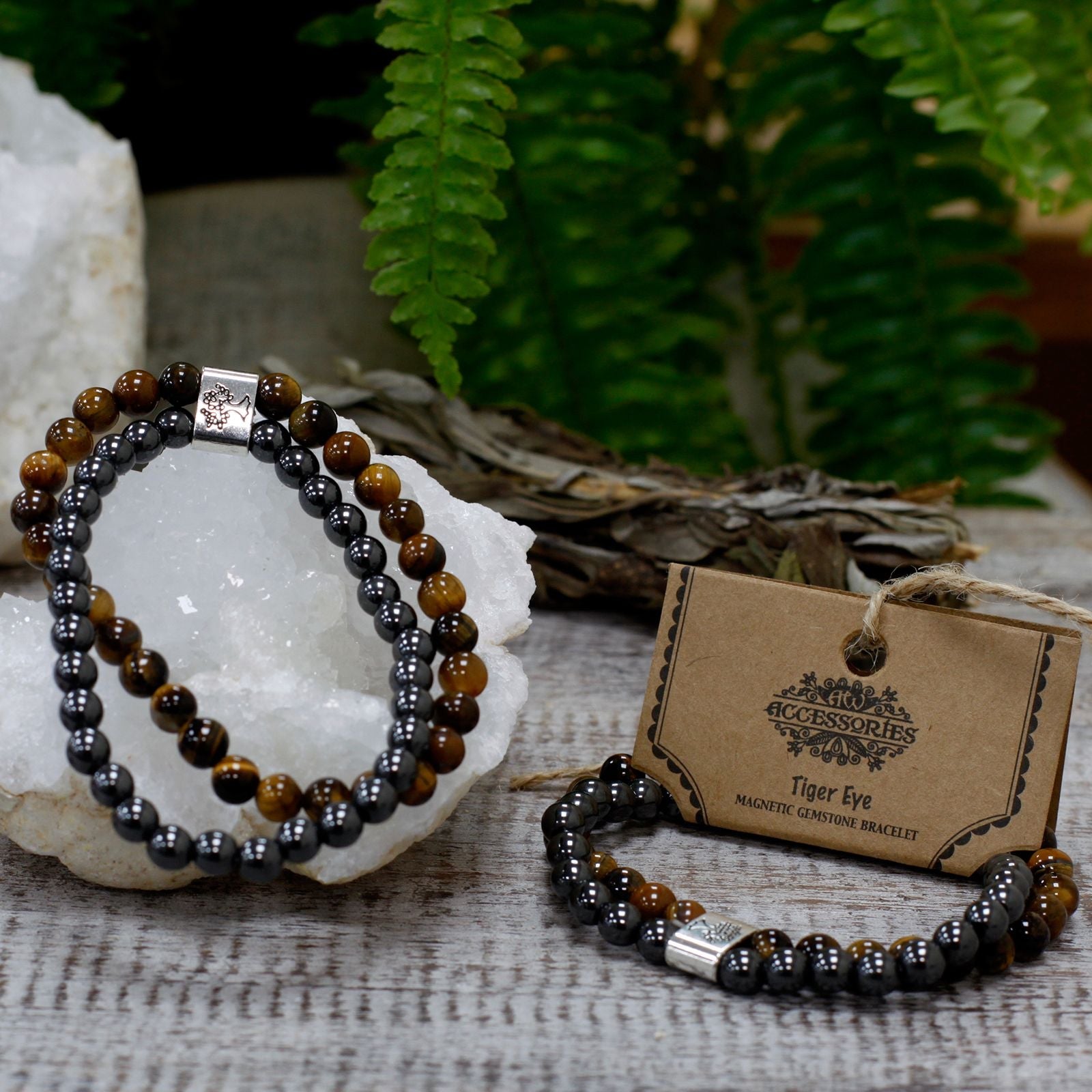 Pulsera de Piedras Preciosas y Magnéticas ( 7 modelos )