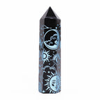 Punta de Obsidiana Negra Natural ( 5 modelos )