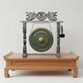Gong de Meditación Mediano con Soporte - 50cm - Verde
