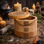 Caja de Tarot de Madera con Compartimentos ( 12 fabulosos modelos diferentes )
