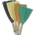 Set 4 - Escoba Ritual en Abanico de Pampas - Colores y tamaños Mixtos