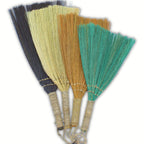 Set 4 - Escoba Ritual en Abanico de Pampas - Colores y tamaños Mixtos