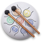 Tambor Mediano Hapi 7 Chakra - 17x13cm
