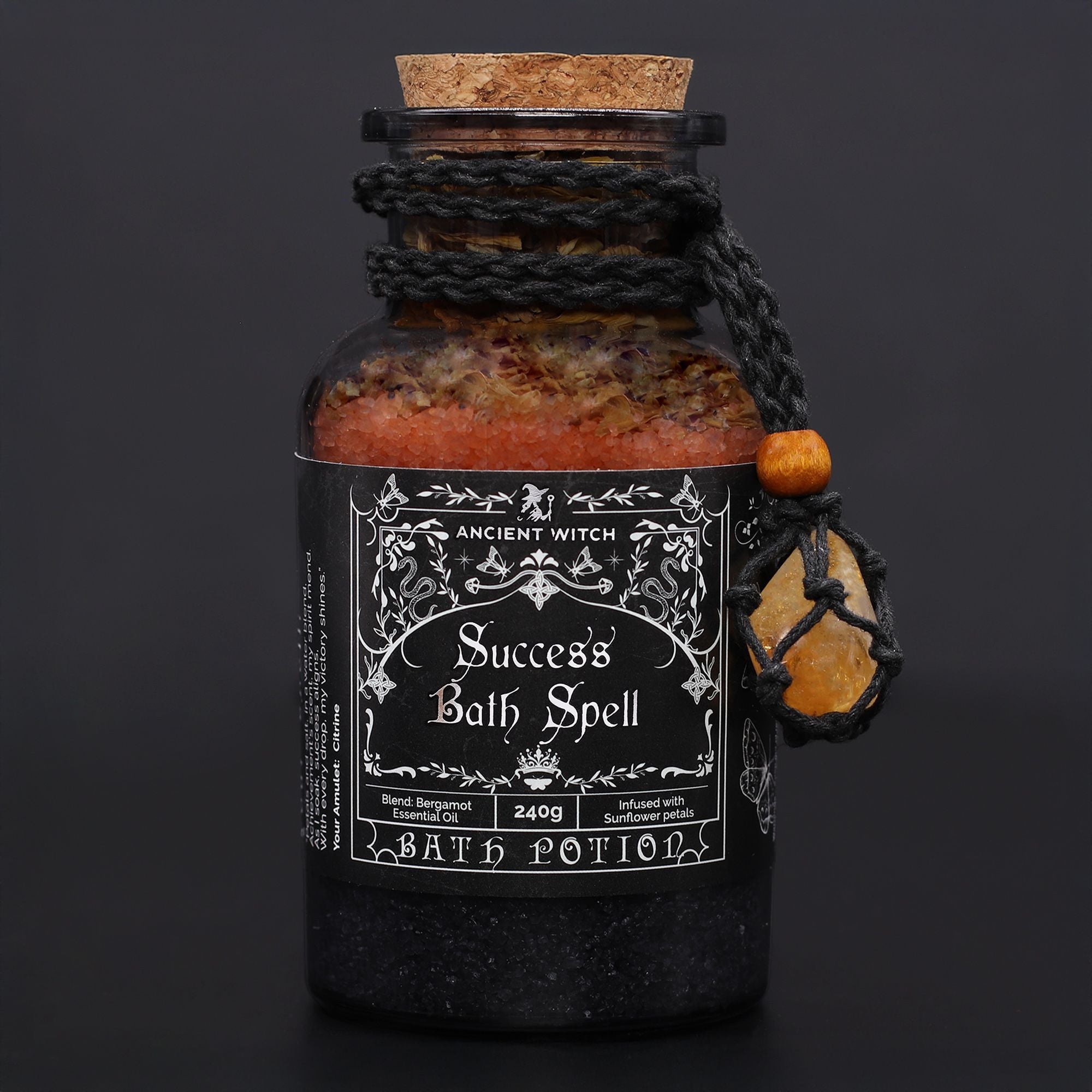 Poción Antiguo Hechizo de Baño de Bruja y Amuleto de Cristal ( 5 variantes )
