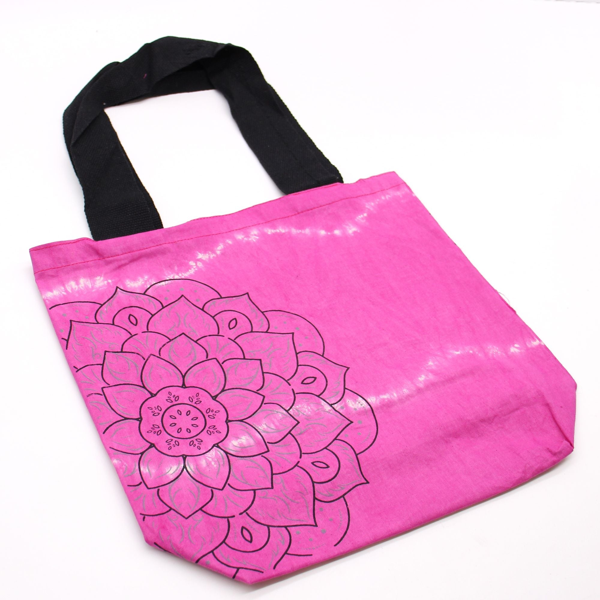 Bolsa de Algodon Natural con Diseño "Tie Dye"