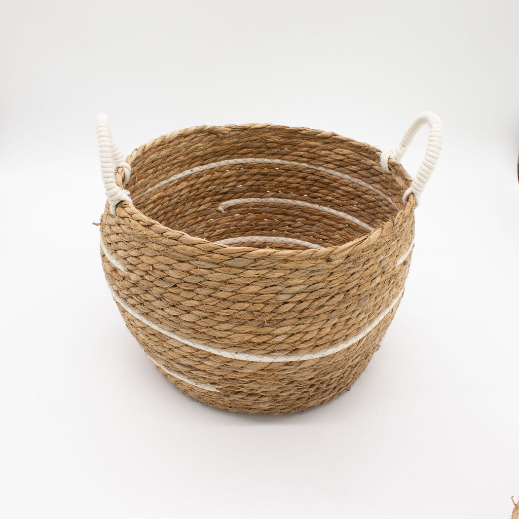 Cestas de Hoja de Plátano y Hierba Marina