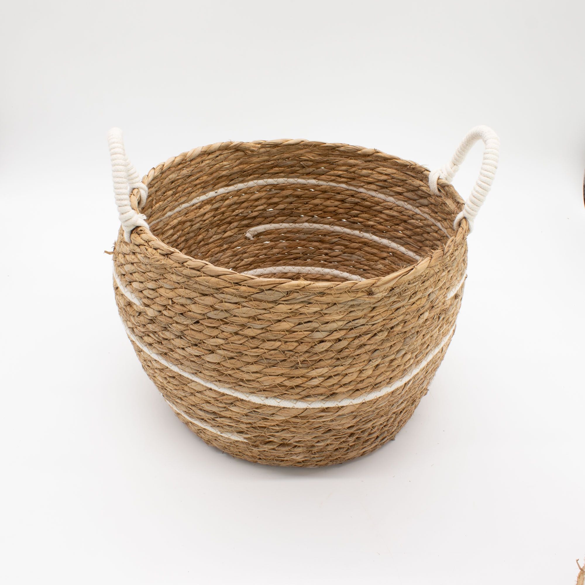 Cestas de Hoja de Plátano y Hierba Marina