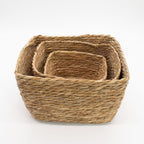 Cestas de Hoja de Plátano y Hierba Marina