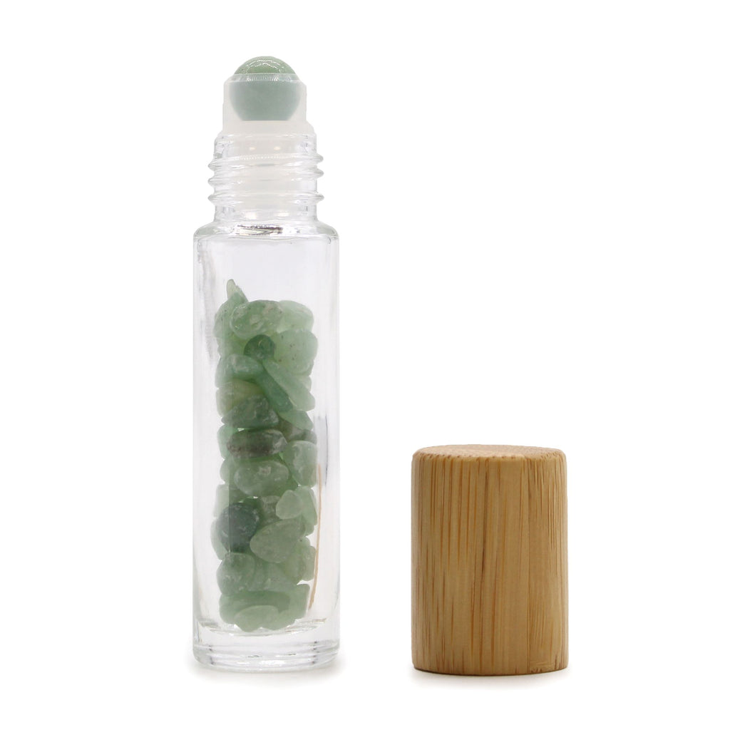Botella Roll-On con Piedras Preciosas 10 ml ( 12 modelos )