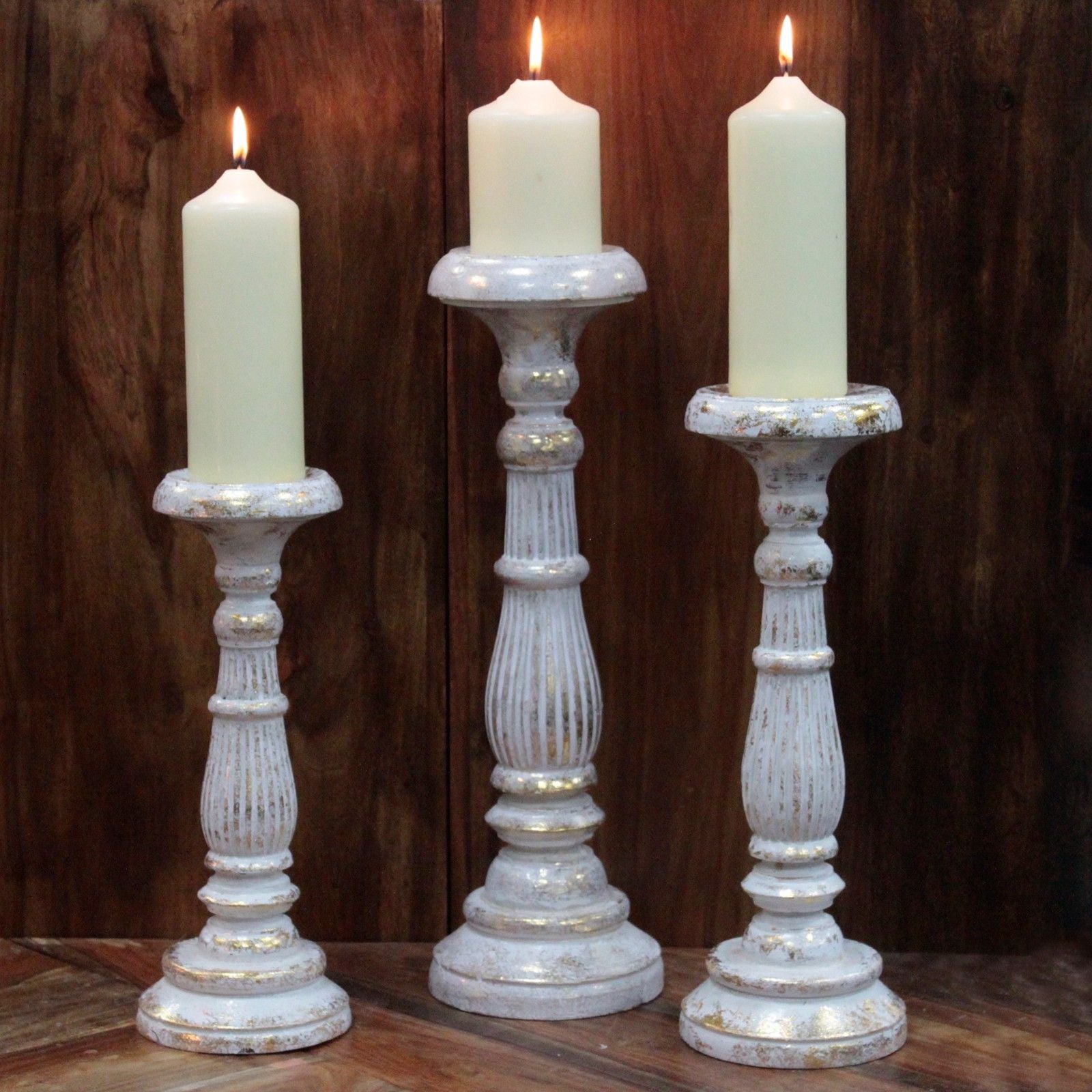 Candelabro Vintage de Madera para Vela ( 7 modelos donde elegir )
