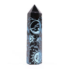 Punta de Obsidiana Negra Natural ( 5 modelos )